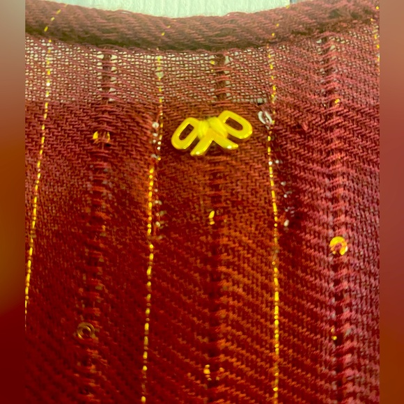 PilyQ PQ Swim Angelica Sequined Tunic Burgundy Sangria NEW NWT SZ M/L - Picture 11 of 11